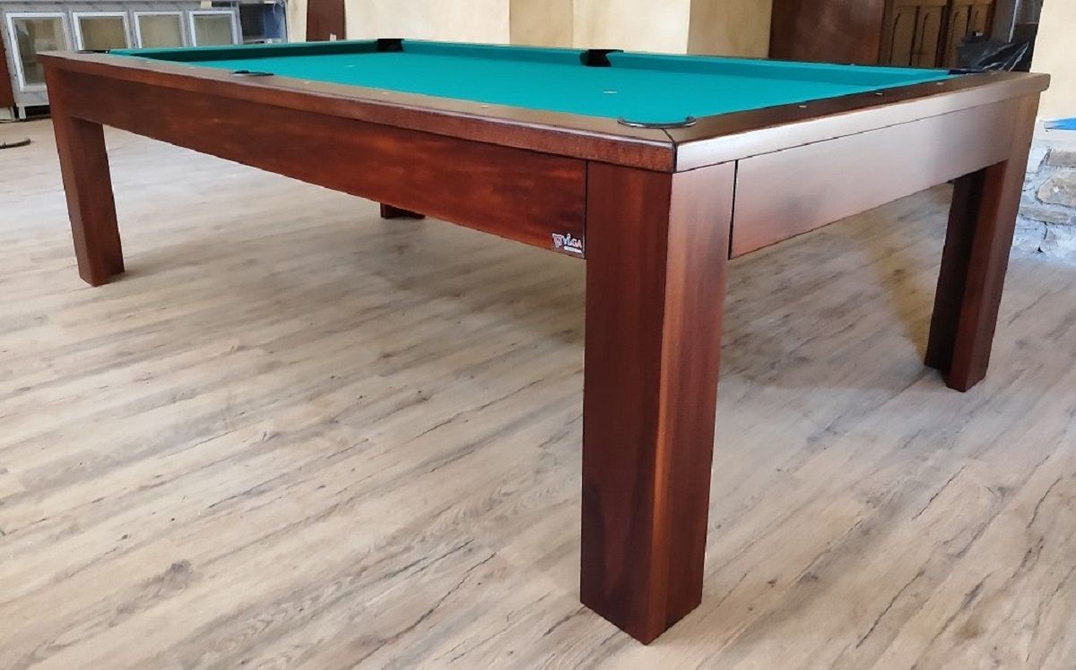 Biliardo tavolo ARBIA MOGANO. VI.GA. biliardi Siena