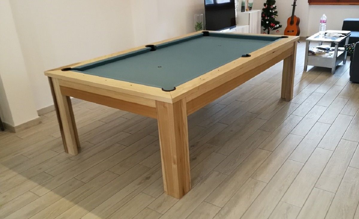 Biliardo tavolo ARBIA NATURALE. VI.GA. biliardi Siena