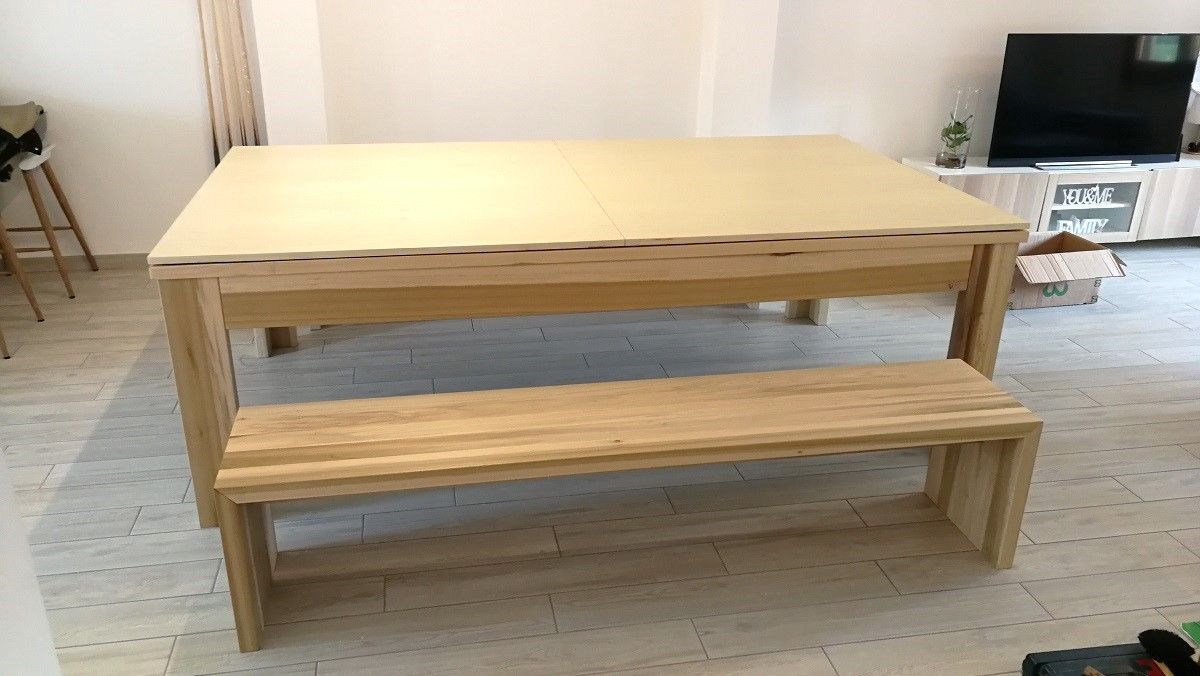 Copertura e panca per biliardo. Biliardi Vi.Ga a Siena.