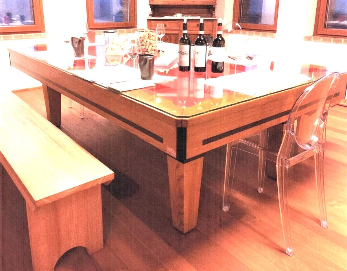 Biliardo tavolo GINEVRA COVER VETRO. VI.GA. biliardi Siena