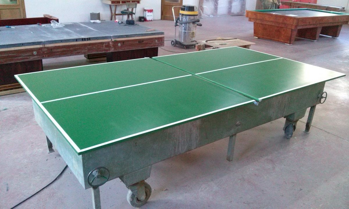 Tavolo ping-pong da biliardo. Biliardi Vi.Ga a Siena.