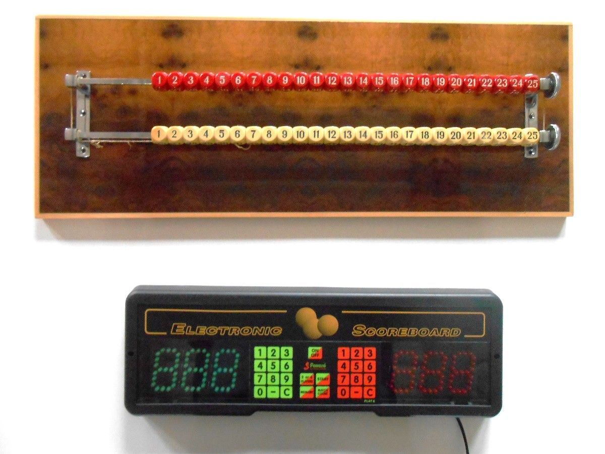 Segnapunti per biliardi. Biliardi Vi.Ga a Siena.