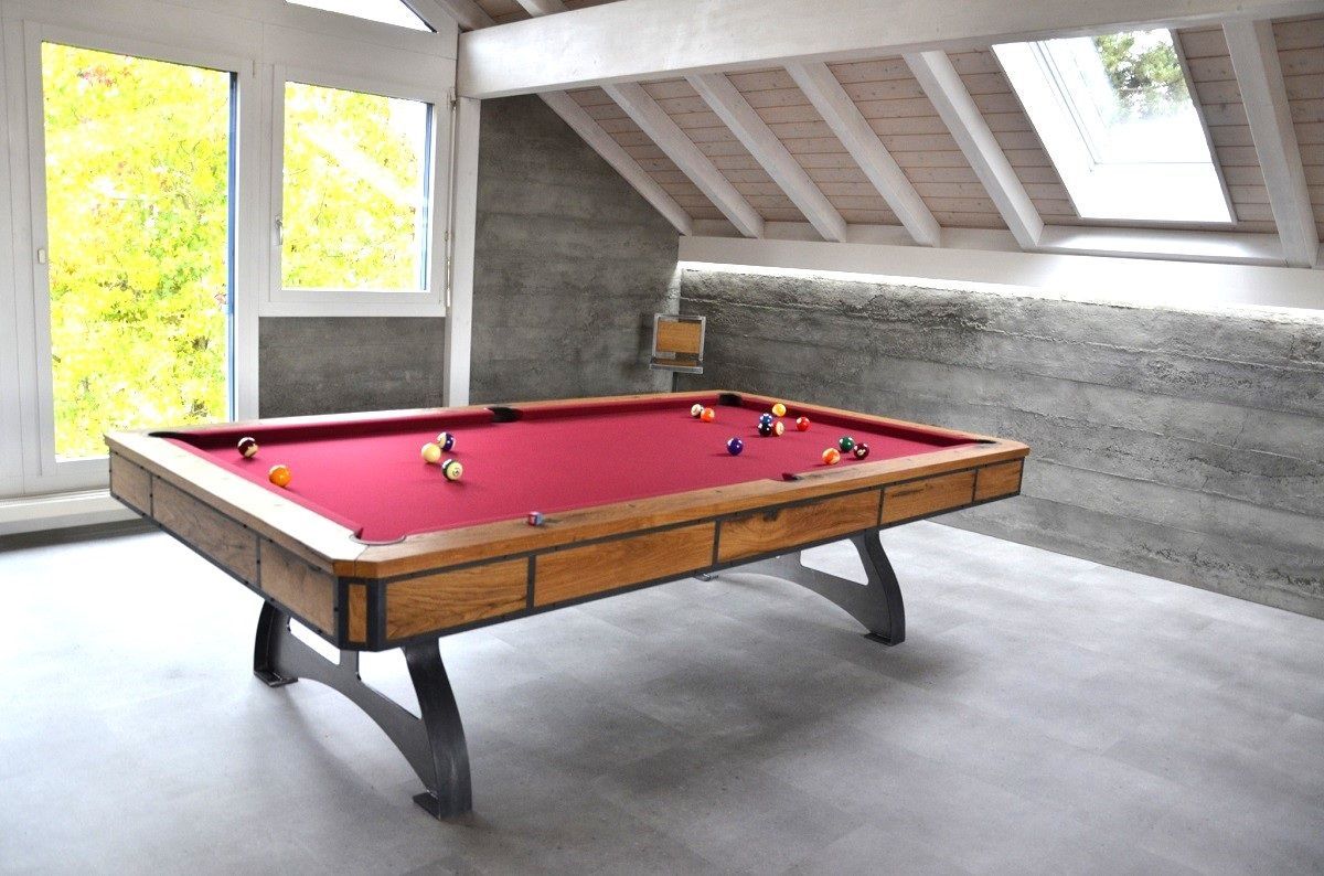 Biliardo linea casa IRON II. VI.GA. biliardi Siena