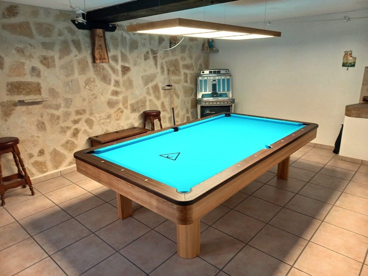 Biliardo linea casa STYLISH. VI.GA. biliardi Siena