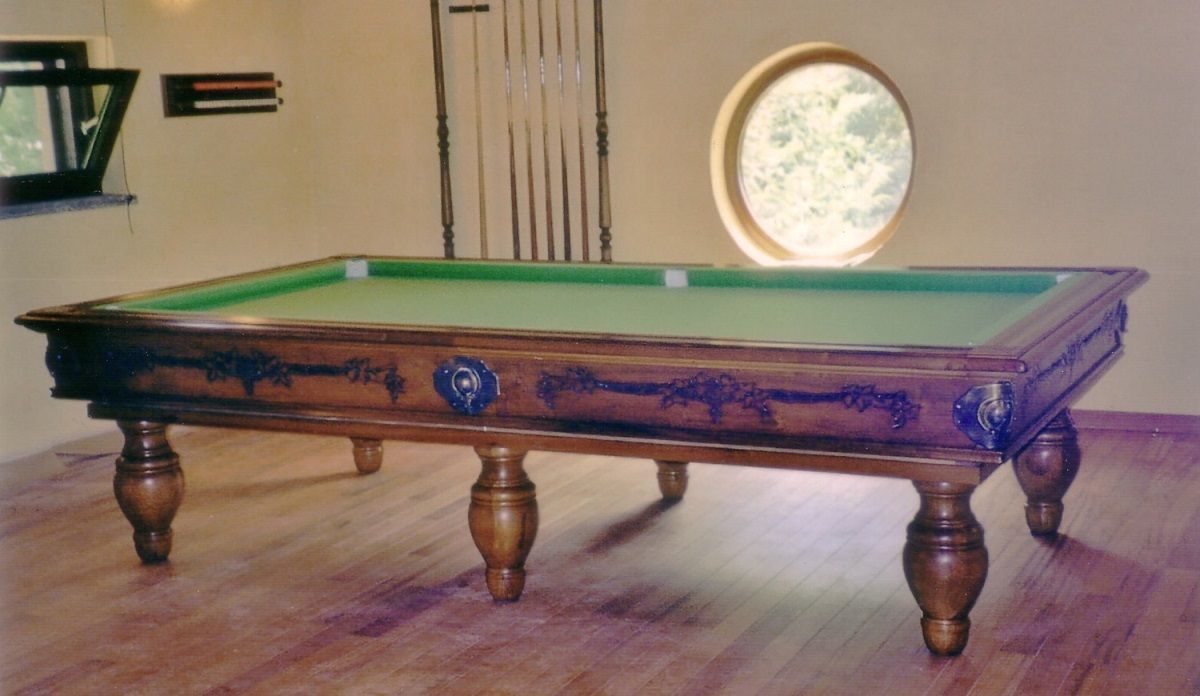 Biliardo linea casa v 66 LUX. VI.GA. biliardi Siena