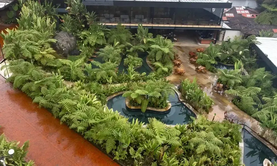 Los termales de Manizales en el Hotel Termales El Otoño, un hotel con aguas termales en Colombia.