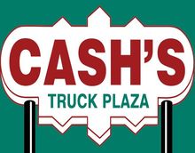 cash's travel plaza menu