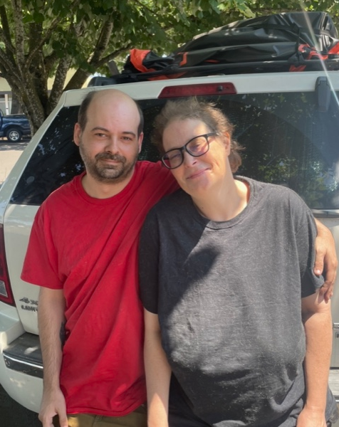Daniel and Karen, who live out of their Jeep and hope for resources to direct them to where it is legal to camp under the new revisions