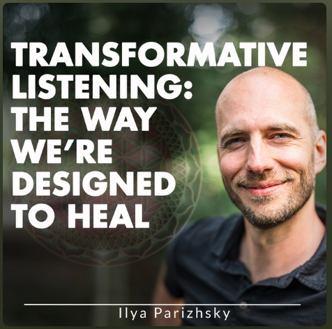 Podcast cover: Ilya smiling next to text that reads 