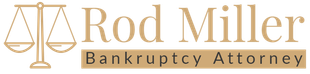 A logo for rod miller bankruptcy attorney