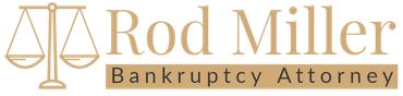 A logo for rod miller bankruptcy attorney