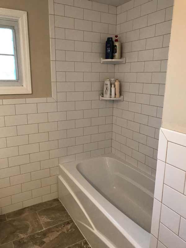 Tile Tub Surround - commercial repair in Syracuse, NY
