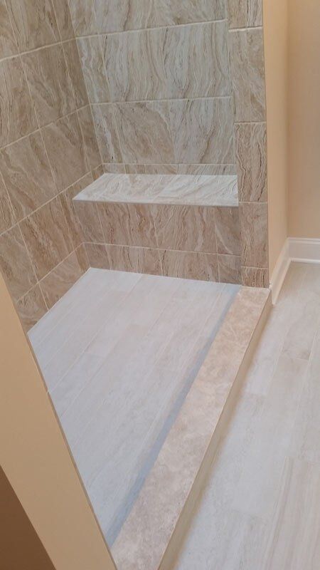 Shower with Seat - commercial repair in Syracuse, NY