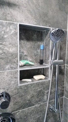 Bathroom Remodeling — Bathroom With Shower in Lewisville, TX