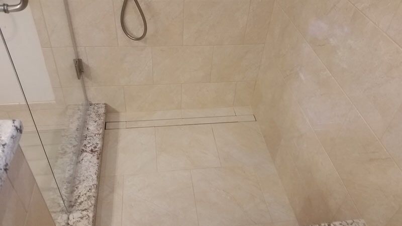 Shower Floor - commercial repair in Syracuse, NY