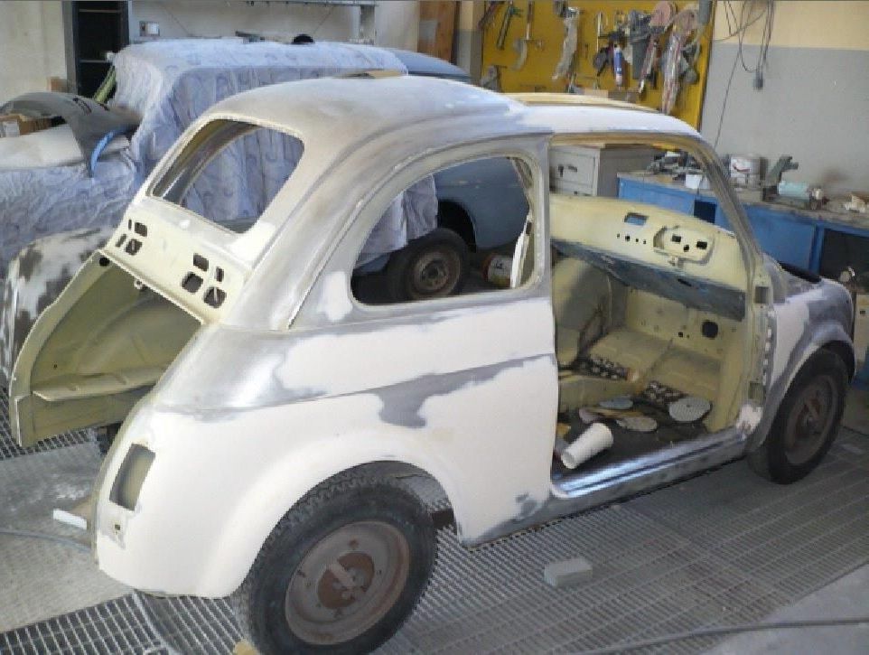 Fiat 500 prima restauro
