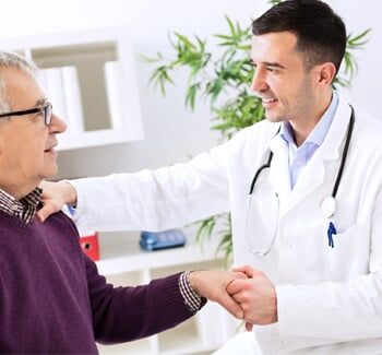 Doctor and Patient — urgent Care in Irvine, CA