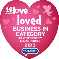 loved BUSINESS IN CATEGORY logo