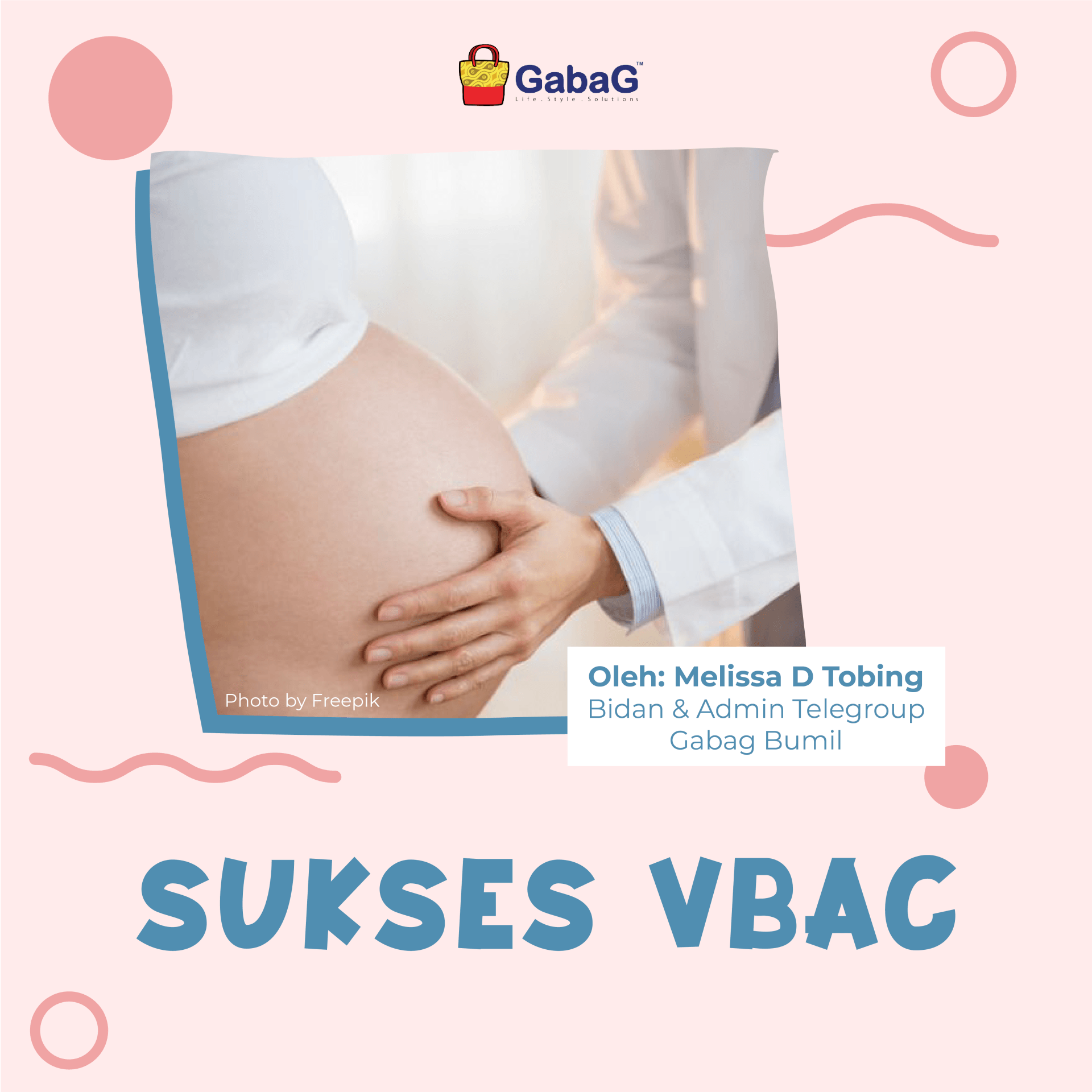 Sukses VBAC (Vaginal Birth After Caesarean)