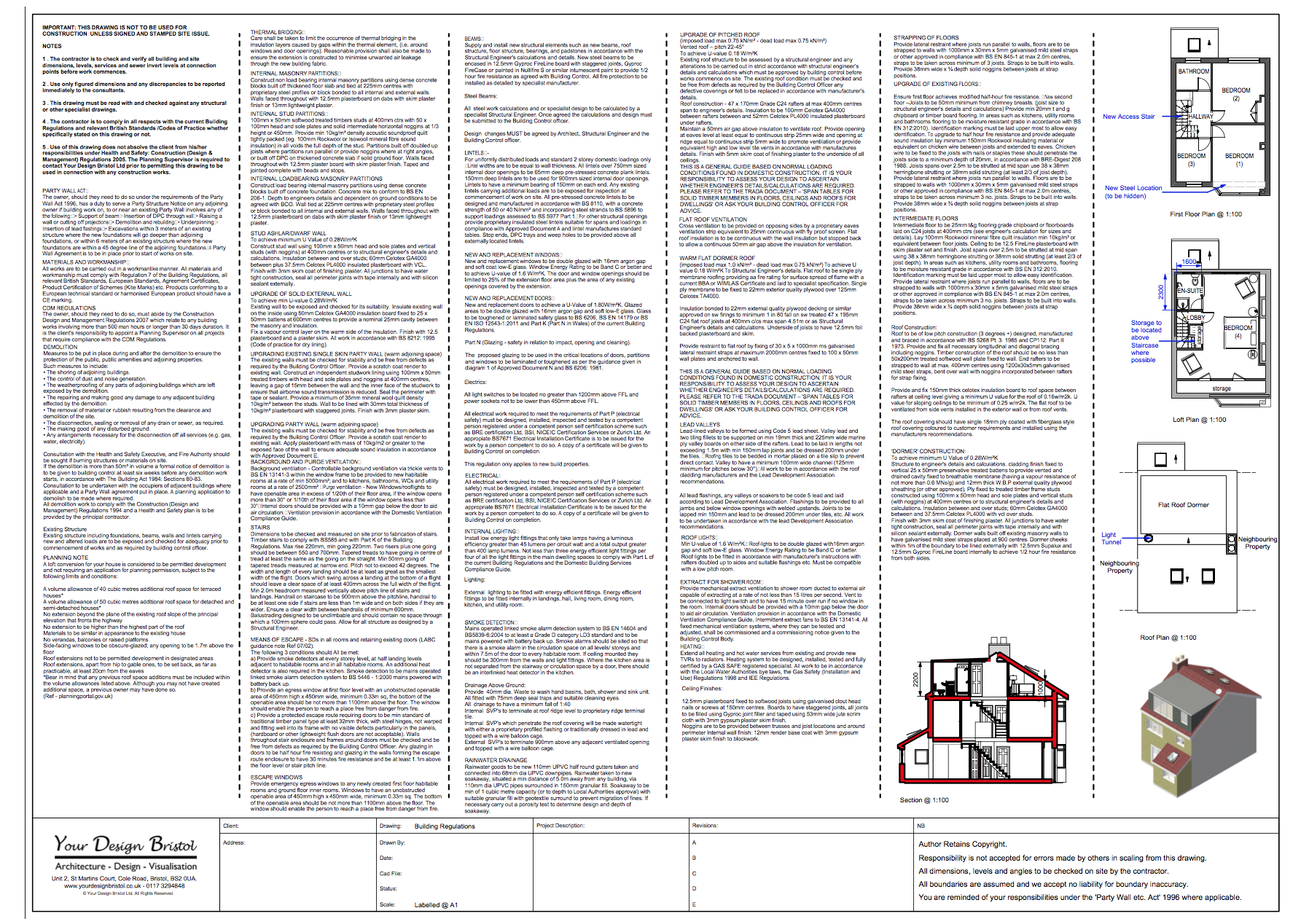 Design, Drawings and Visualisation