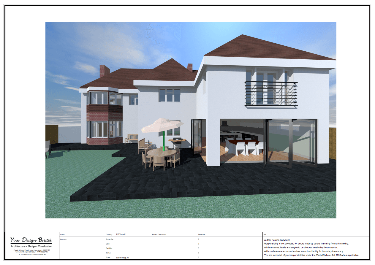 House Extension Design and Visualisation