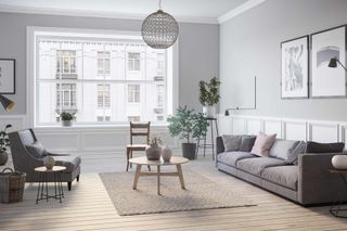 Scandinavian Living Room — Richland, MS — Echols Home Inspections LLC