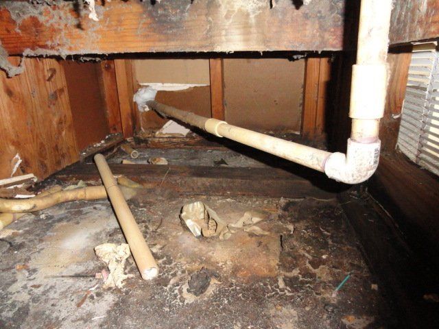 Home Inspection Service — Dirt in Filter Room in Richland, MS