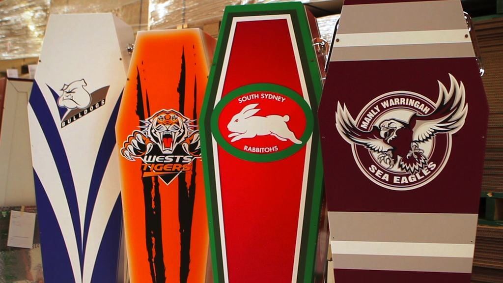 Sports Team Graphic Design for Coffins