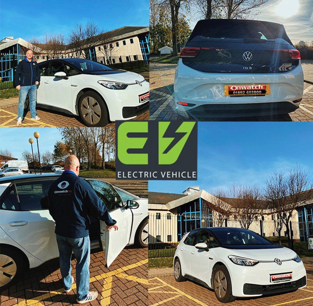 Onwatch UK add Volkswagen ID3 fully electric vehicle to their fleet