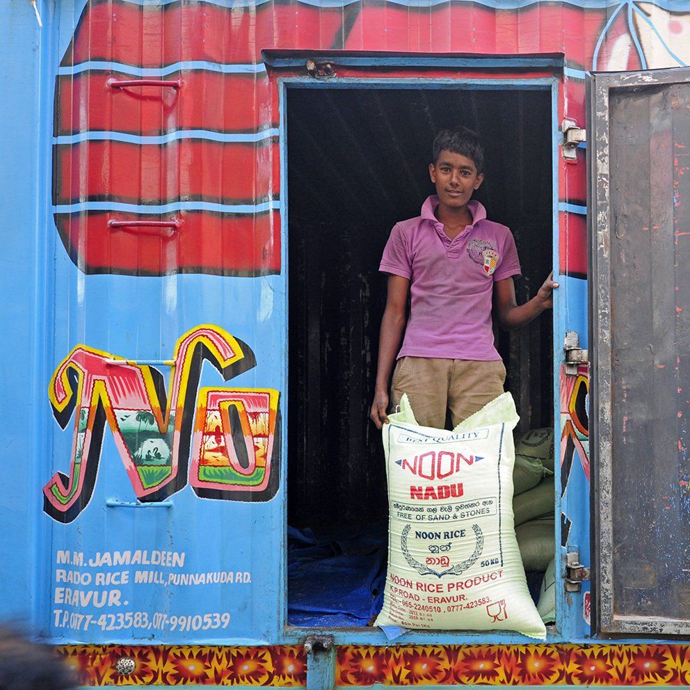 Transport by truck, Sri Lanka