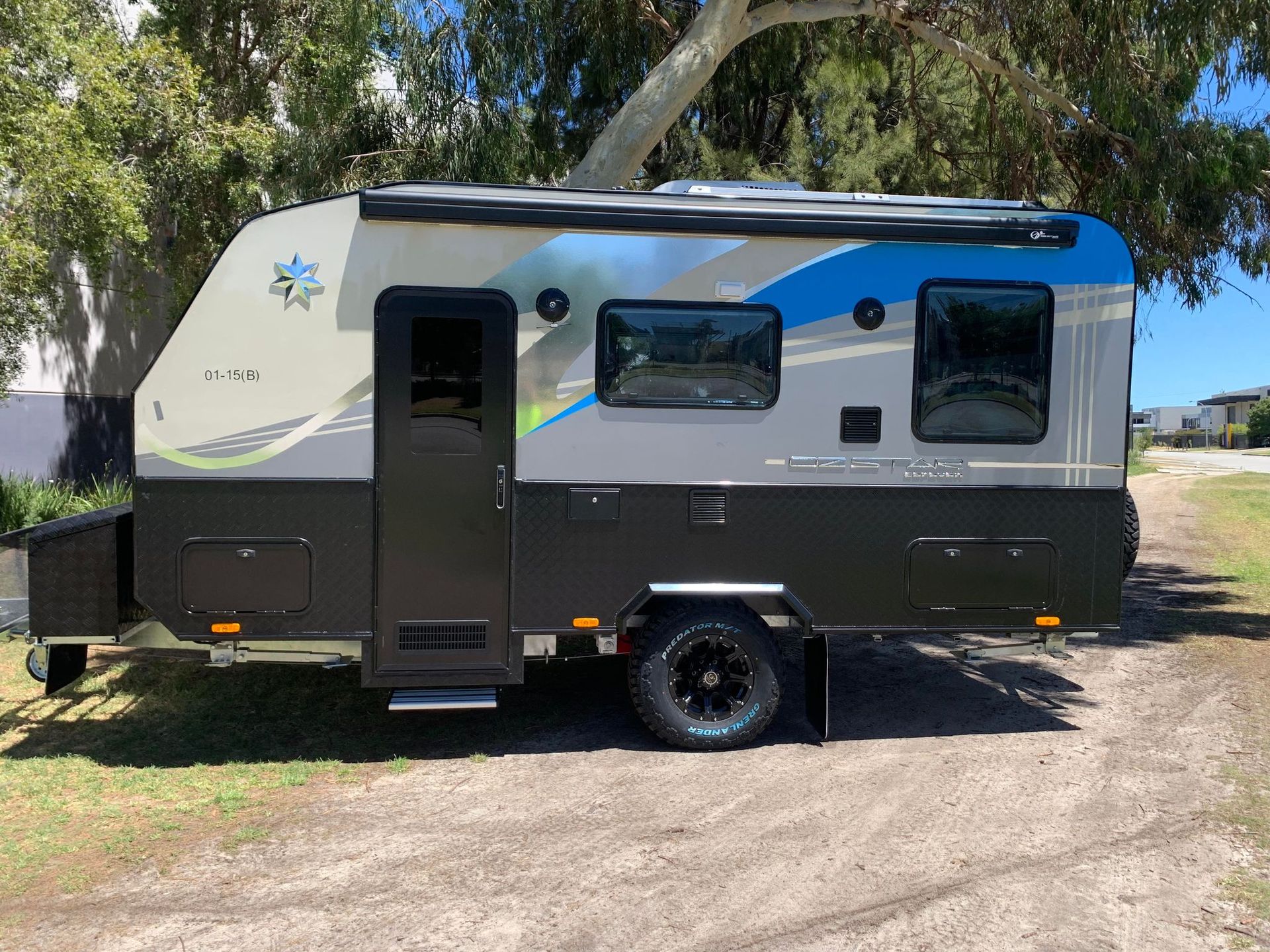 Oz Star Koala Caravan exterior