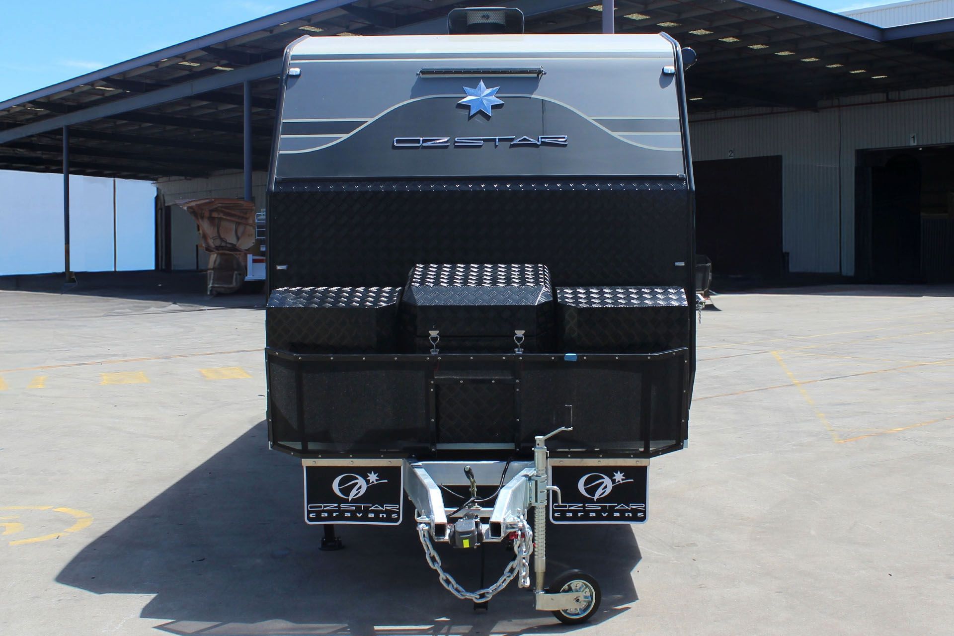 front view of the Oz Star Cockatoo