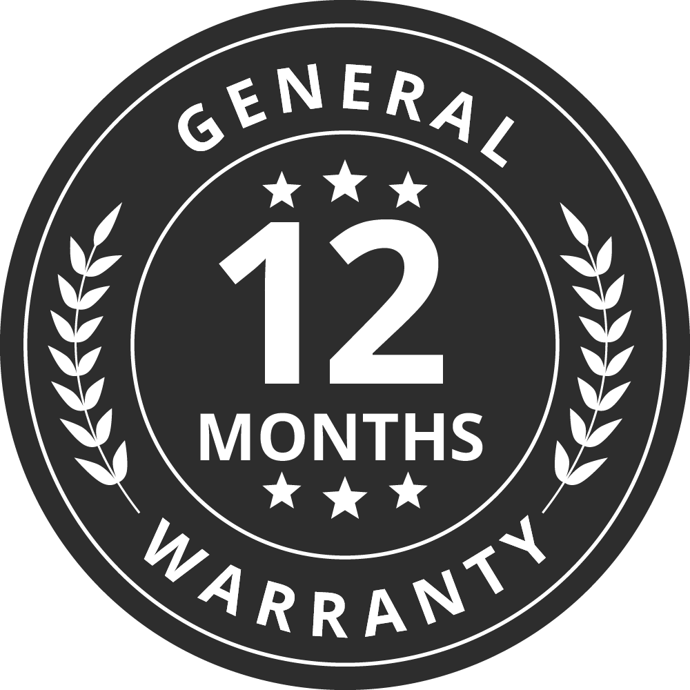 12 months warranty