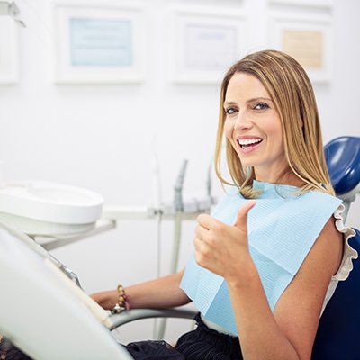 Woman Satisfied To The Dental Treatment — Newton, SA — Arena Dental
