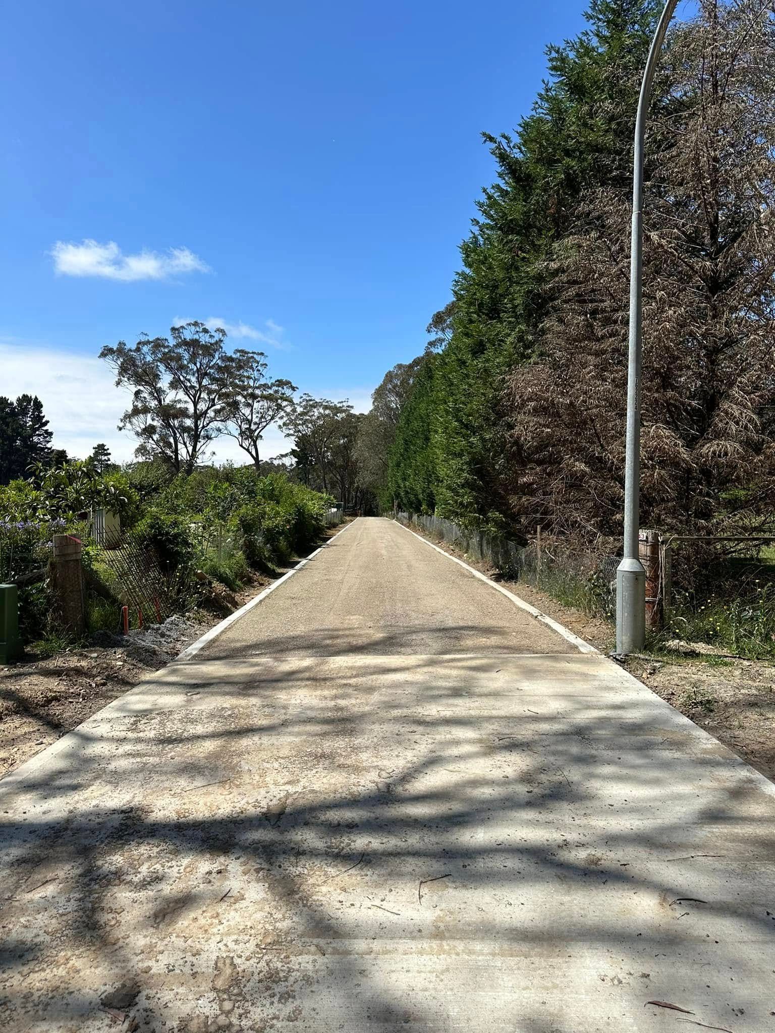 Gravel path. Flushed Away Plumbing in Bowral