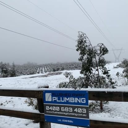 Snow by Flushed Away Plumbing in Bowral