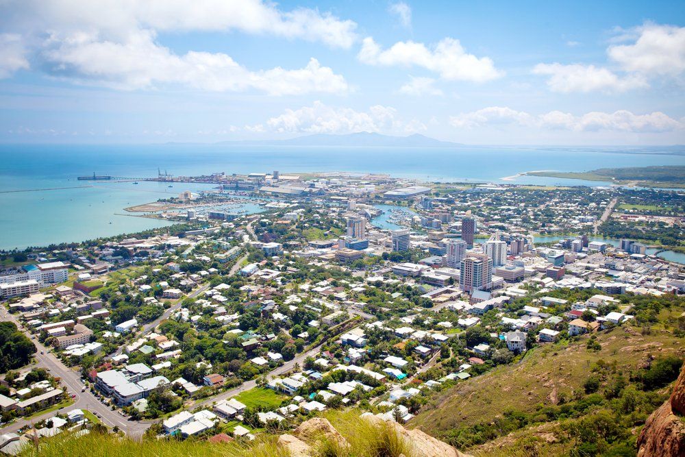 Townsville aerial view