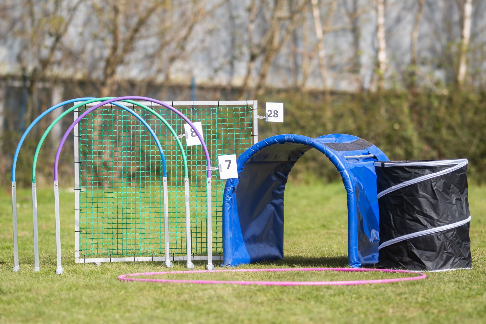 Hoopers Equipment: Hoops, Gate, Reifen, Tunnel, Tonne