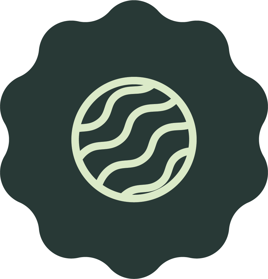 Icon mit einem stilisierten Bodentarget