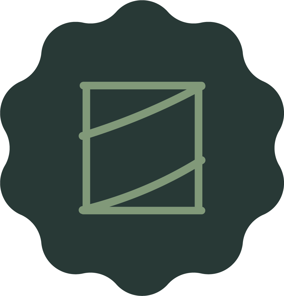 Icon mit einer stilisierten Tonne