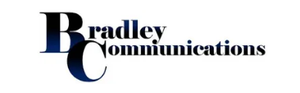 A red , white and blue logo on a white background.