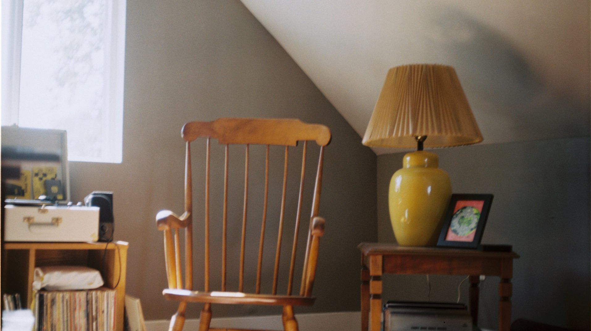 corner of a Grand Rapids home's attic