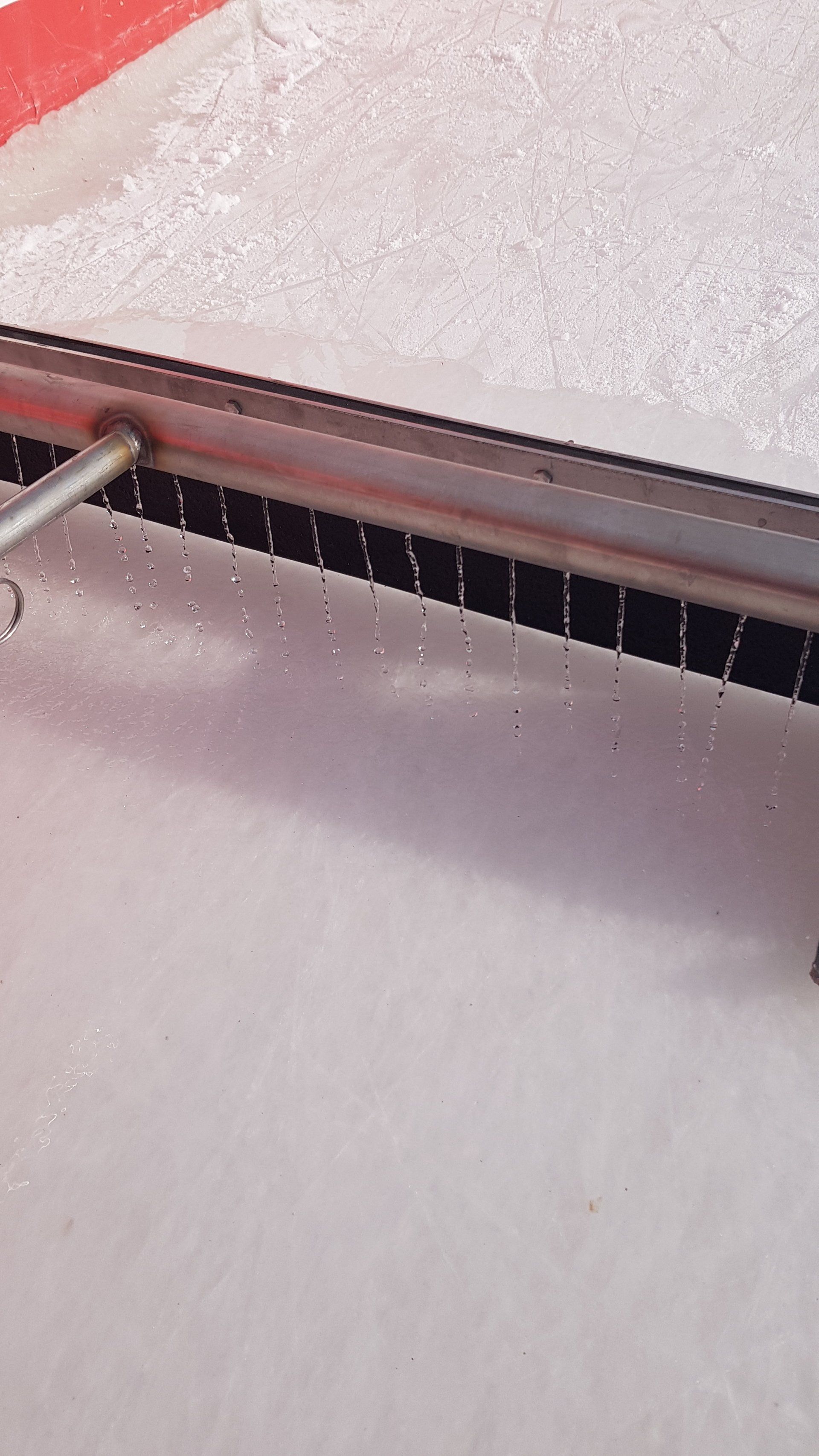 Händische Eisbearbeitung