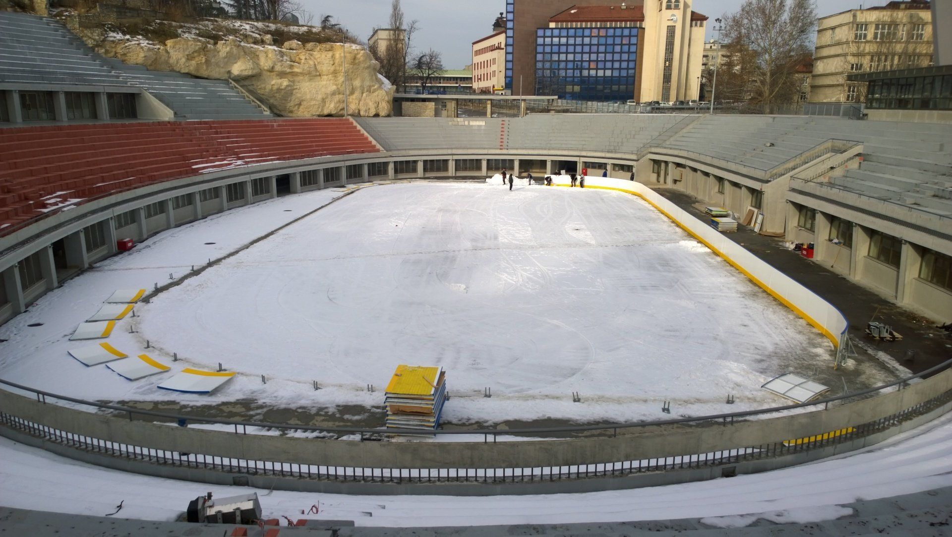 Eislaufplatz außen
