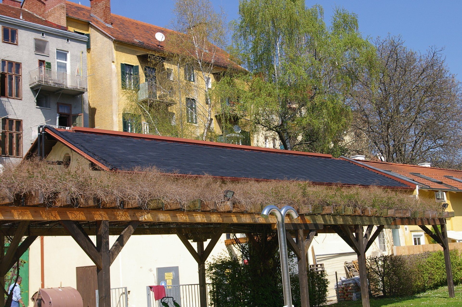 Solardach Überdachung