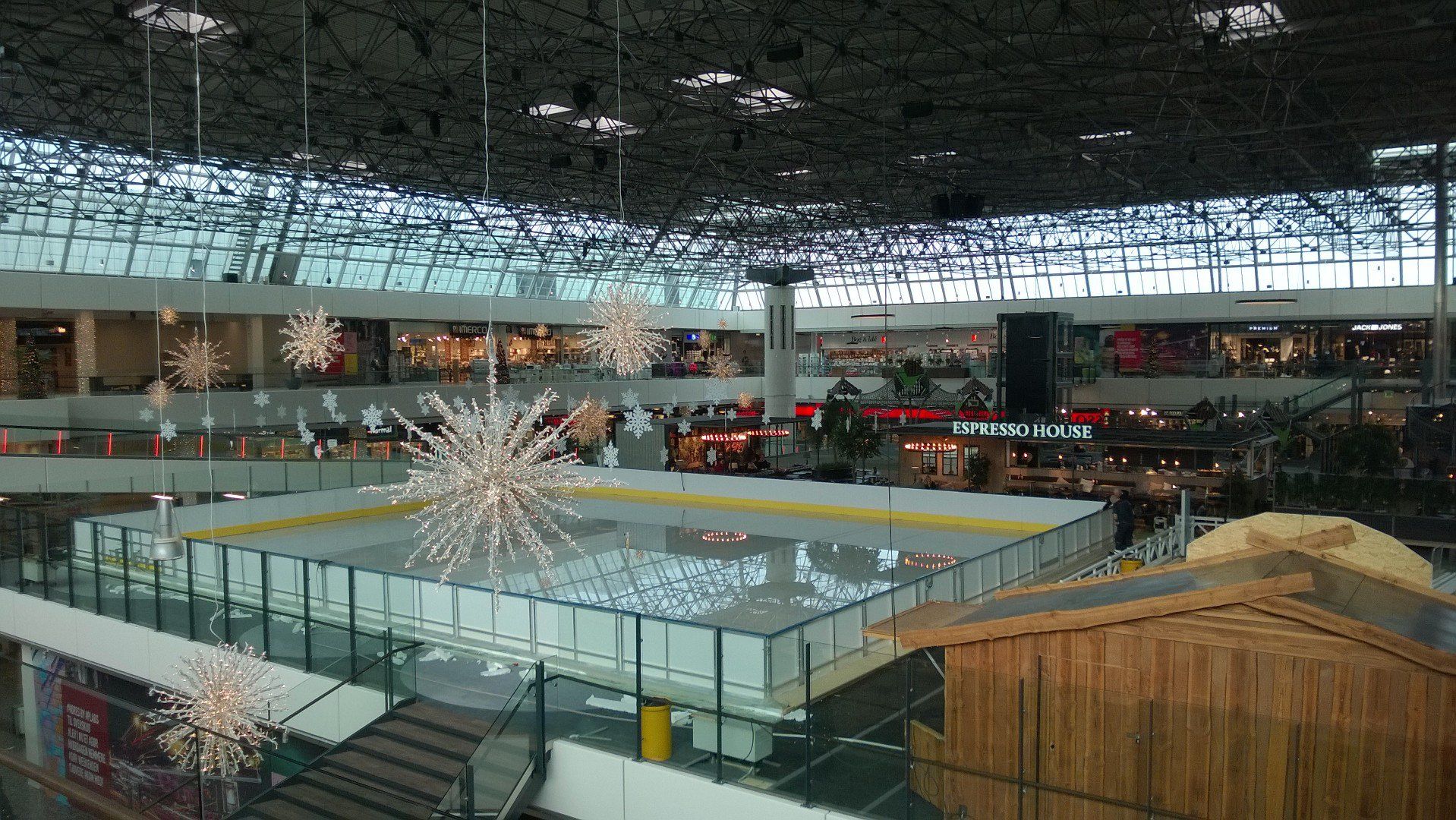 Eislaufplatz Einkaufszentrum