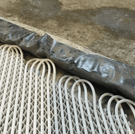 Verlegung Kühlsystem