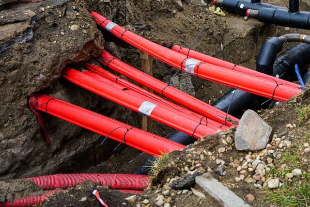 Underground red cables – Mildura, VIC – Sunraysia Cable Locations