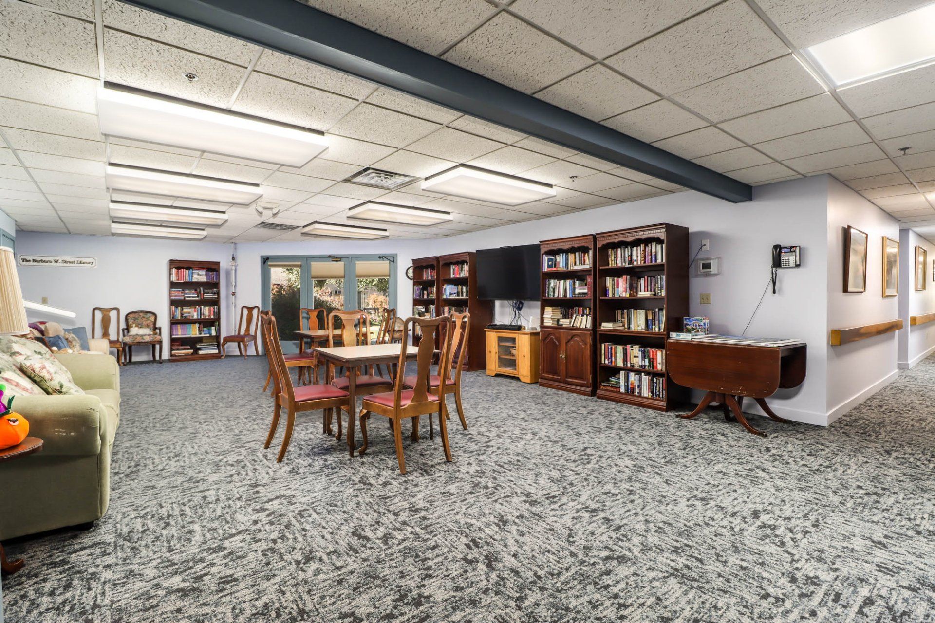 Room With Many Books – New Milford, CT – Chestnut Grove