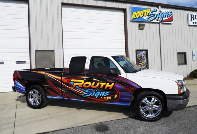 Fleet Sign — Greensboro, NC — Routh Signs Service